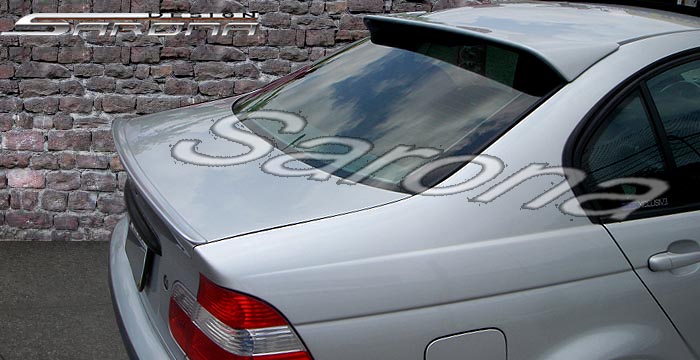 Custom BMW 3 Series Roof Wing  Sedan (1999 - 2005) - $299.00 (Manufacturer Sarona, Part #BM-011-RW)